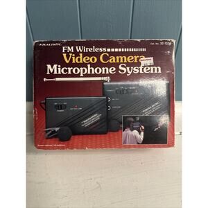 Realistic 32-1226 FM Wireless Video Camera‎ Microphone System NOT TESTED Used